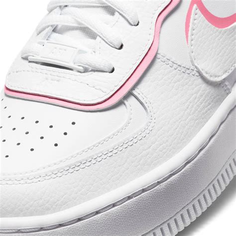 nike airforce 1 wit roze|Nike Air Force 1 rose white.